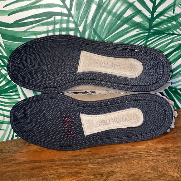 Ronnie Fieg x Sebago Tan Suede Fringe Leather Dockside Moccasins Men’s 9.5 M - Picture 7 of 11